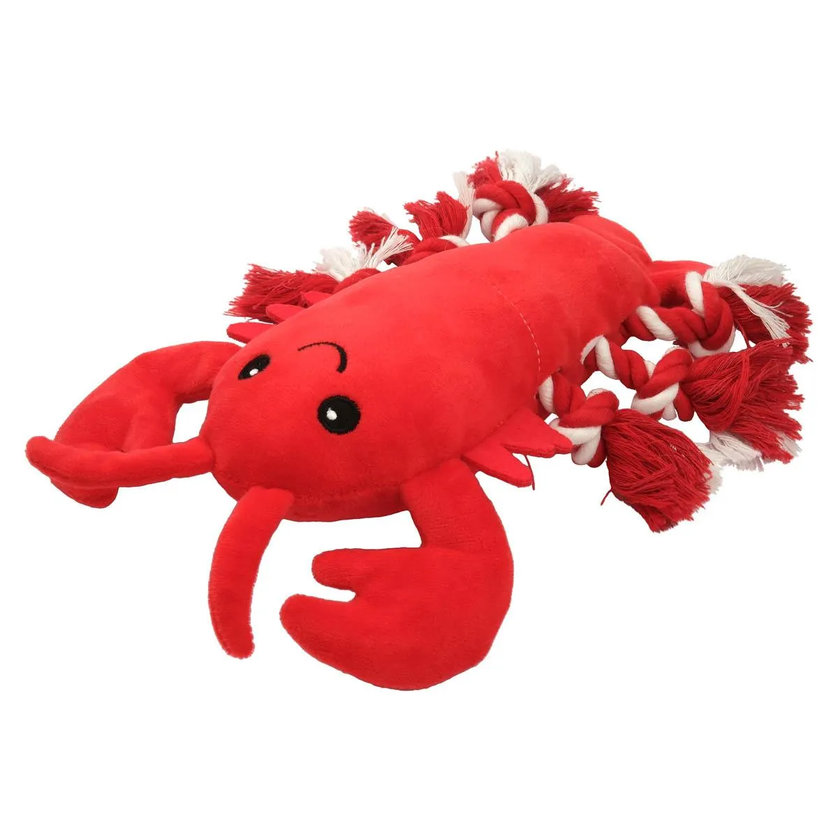 Lexi & Me Plush/Rope Dog Toy Lobster