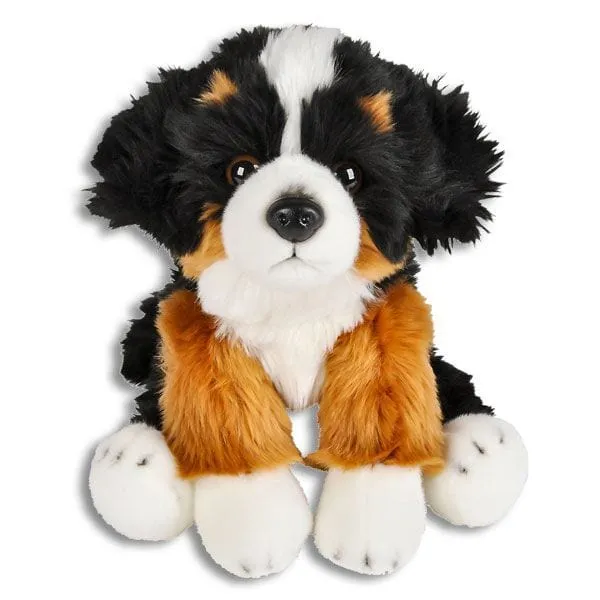 Lifelike Plush Bernese Mountain Dog *