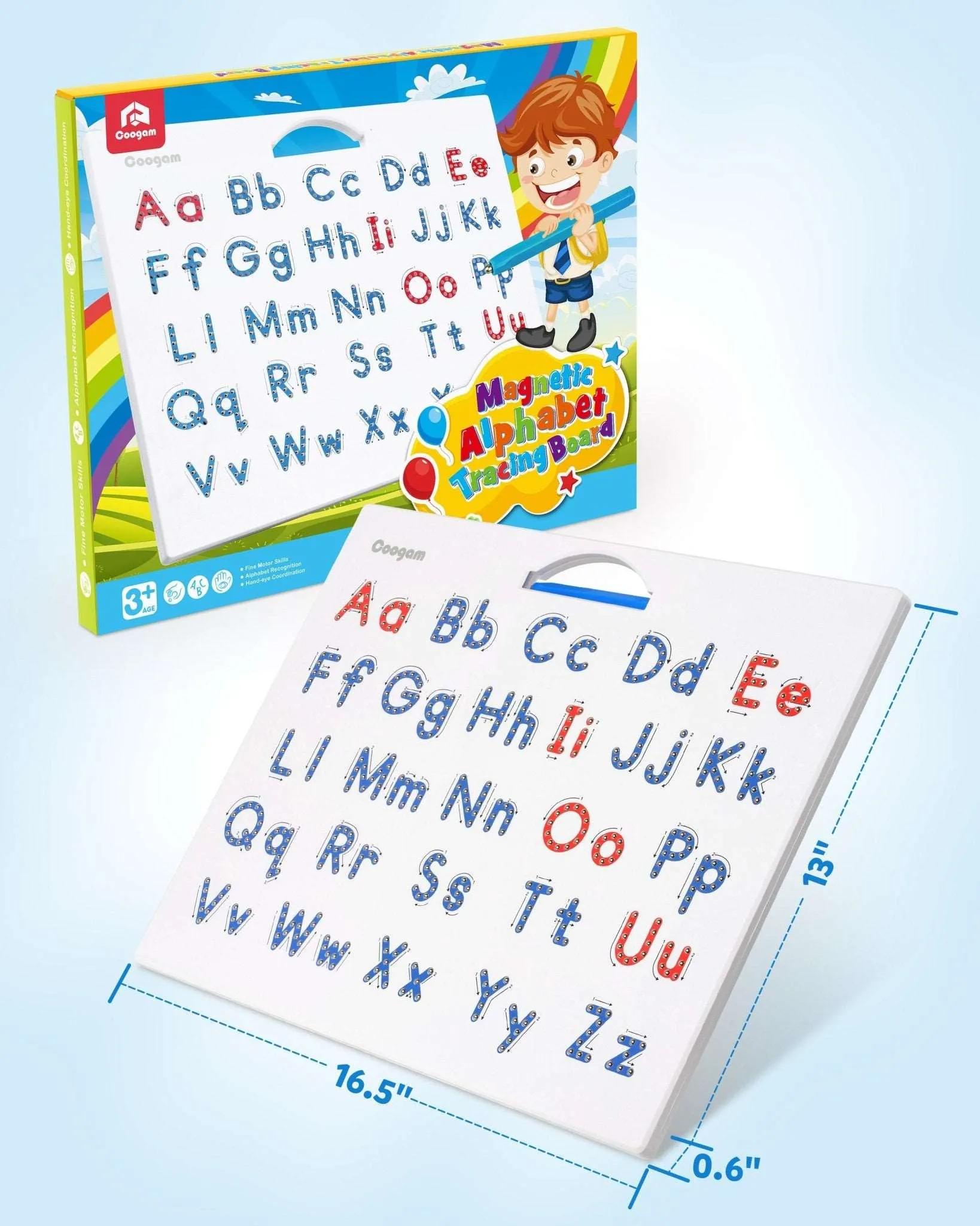 Magnetic Letters Practicing Board