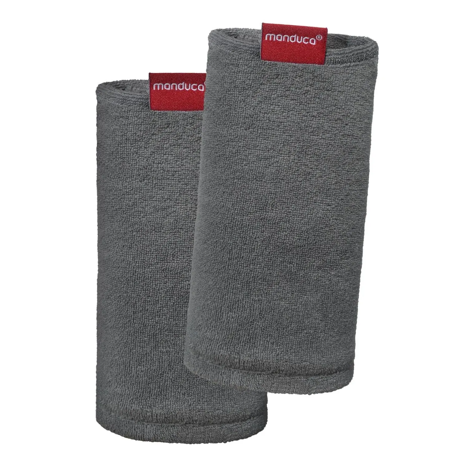 Manduca Organic Cotton Fumbee Teething Pads- Dark Grey