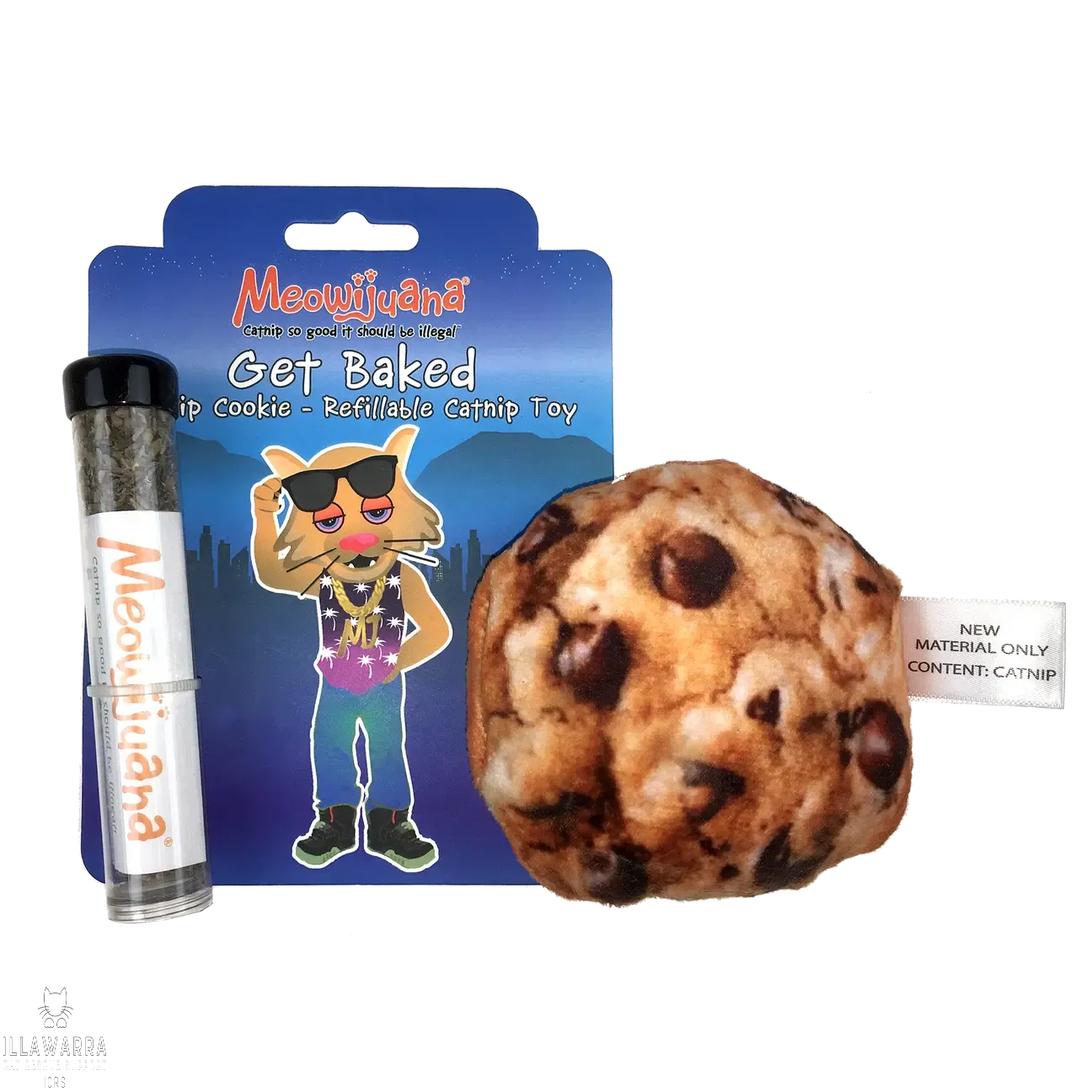 Meowijuana® Get Baked Catnip Refillable Cat Toy