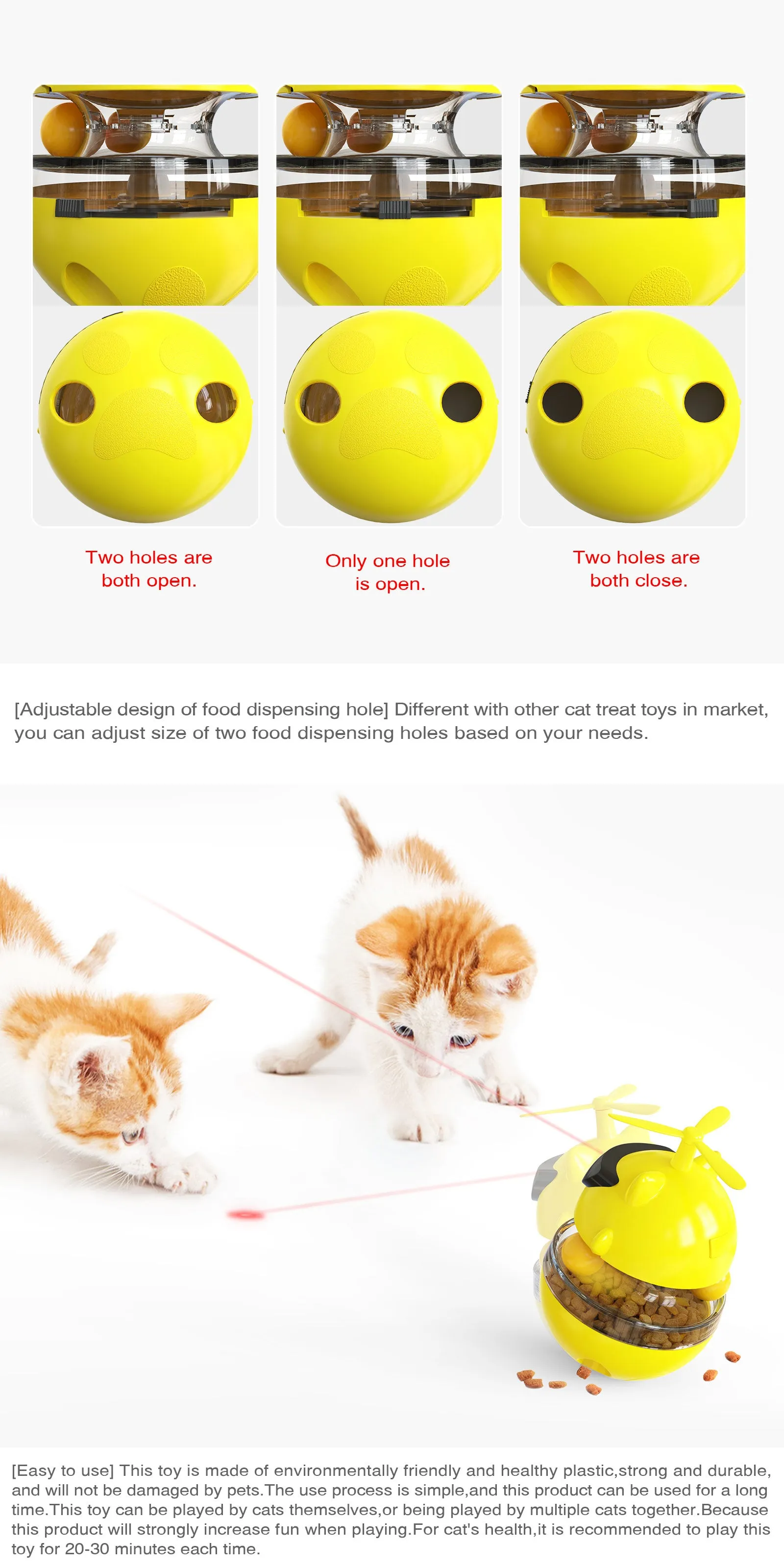 Multifunction Interactive Electric Laser Cat Toy