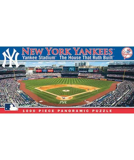 NEW YORK YANKEES 1000 PIECE PANORAMIC PUZZLE