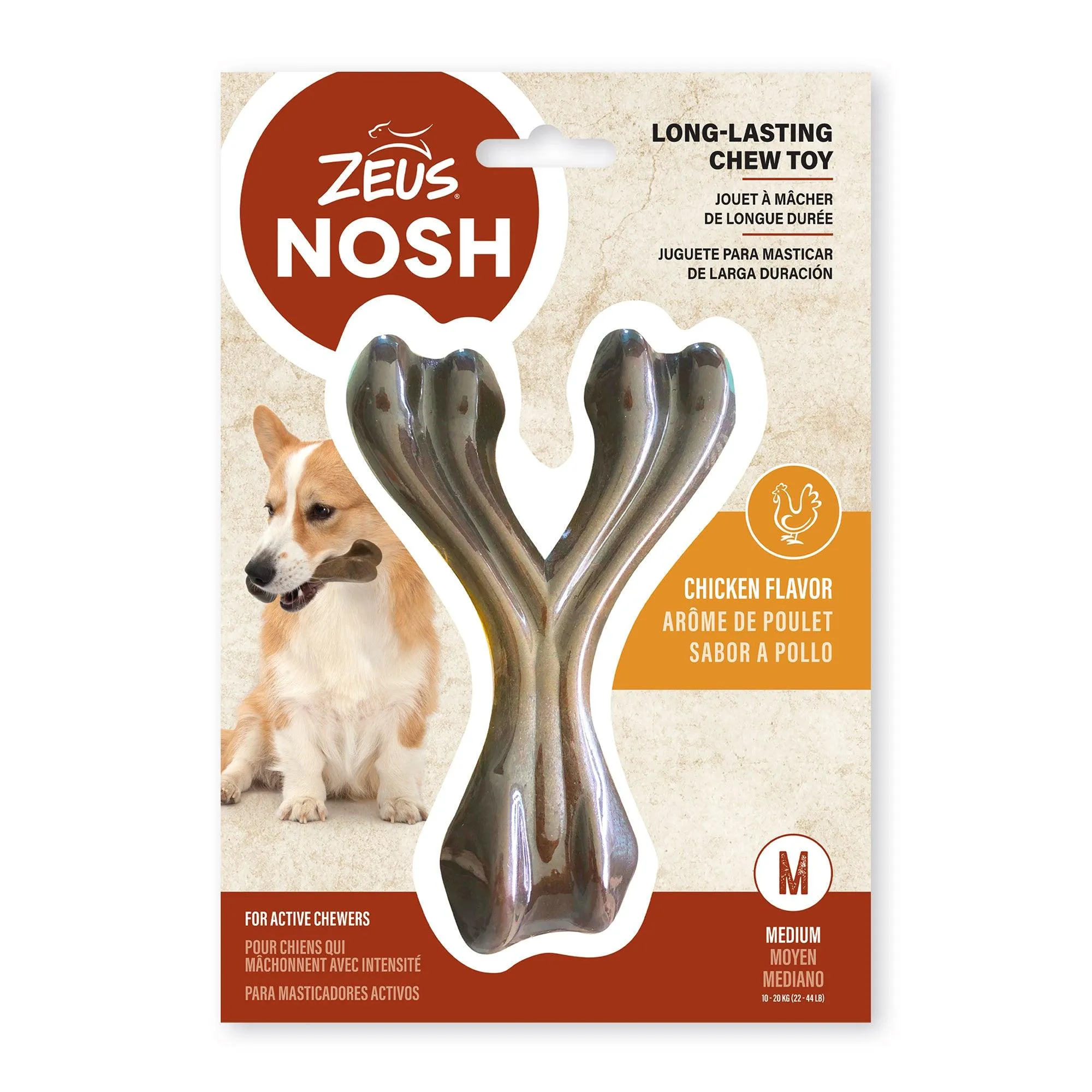 Nosh Strong Wishbone Chew Chicken Flavour