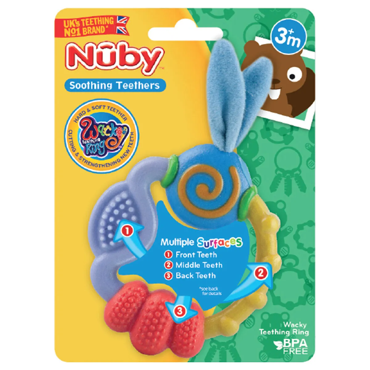 Nuby Wacky Teether