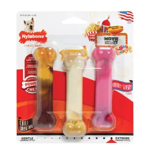 Nylabone Dura Chew Value Pack Chili Cheese Dog