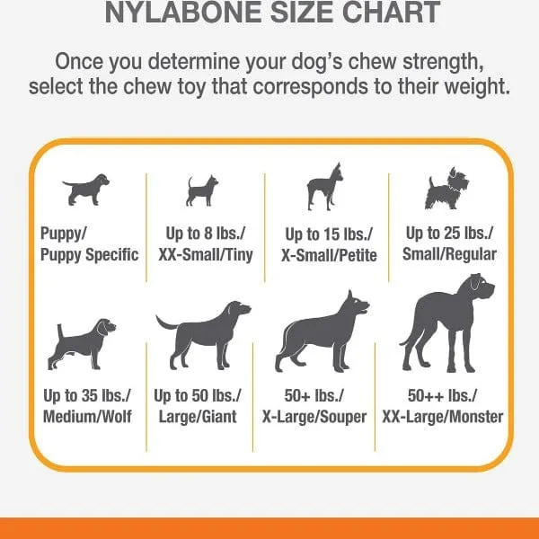 Nylabone Power Chew Action Ridges Chew Toy