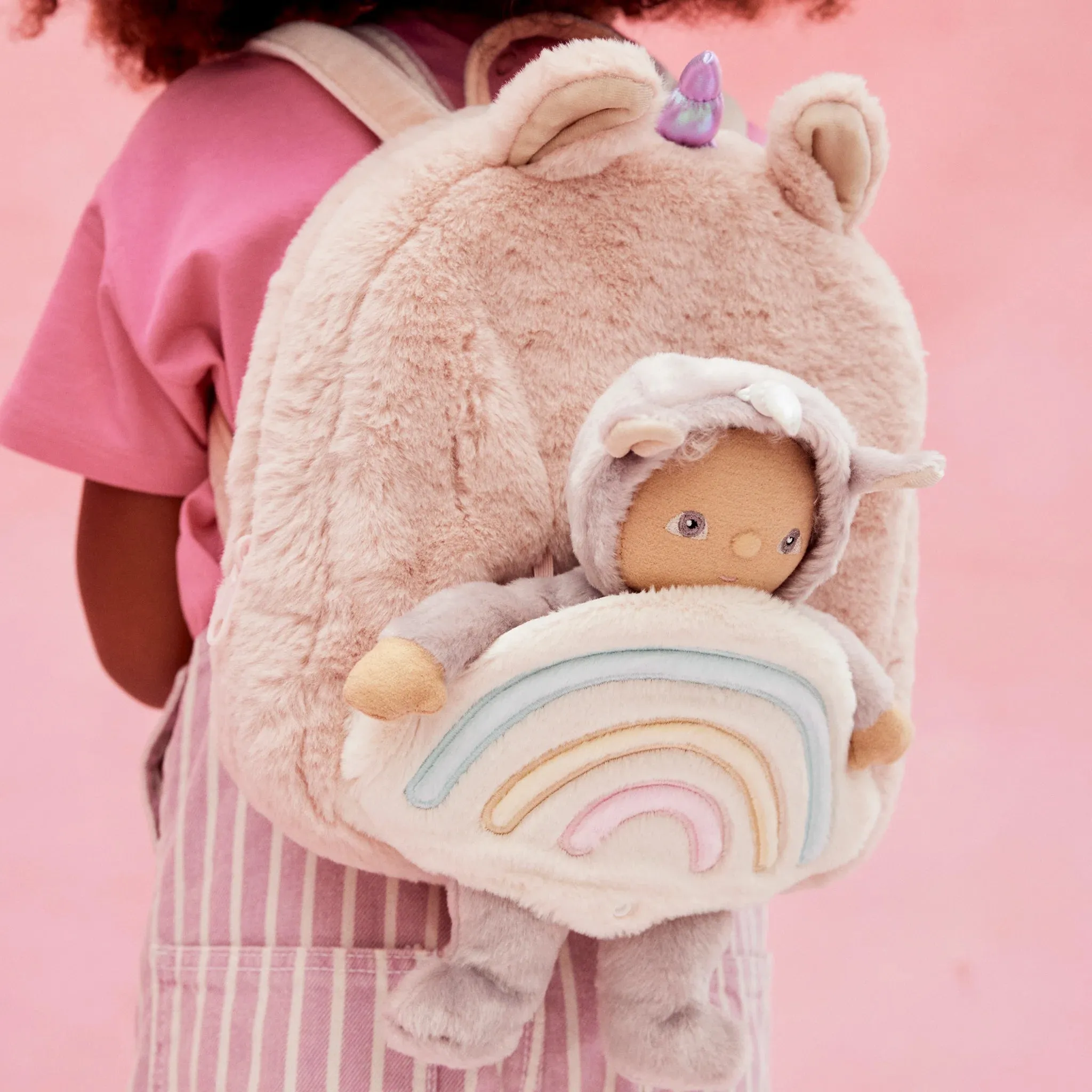 Ollie Ella Hopalong Rainbow Unicorn Backpack