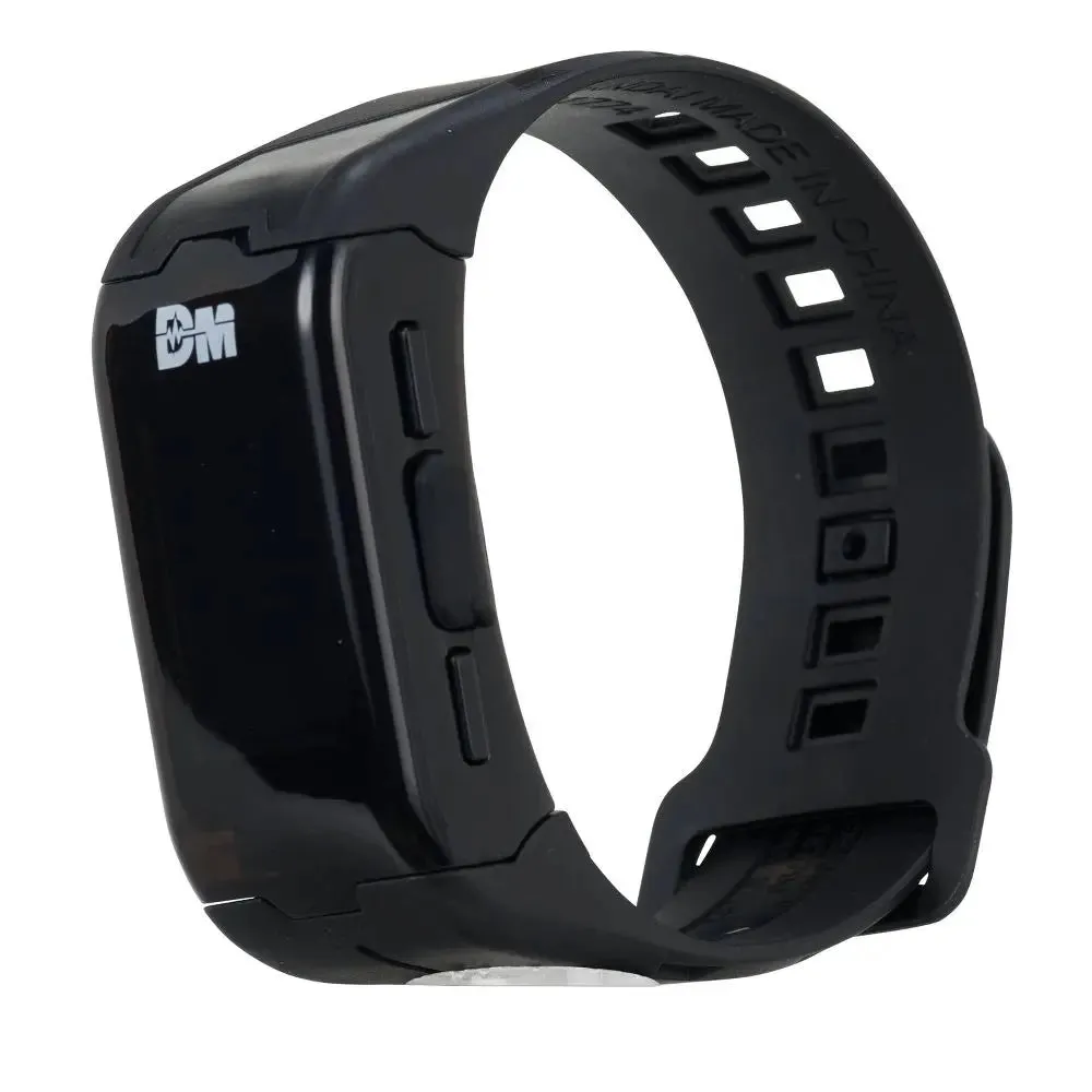 Open Box - Vital Hero Interactive Band Black Digital Monster USB Charger Physical Activity