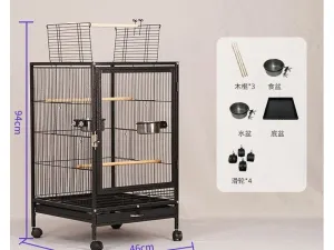 Pet Cage as per photo 46x46x77.5 V2