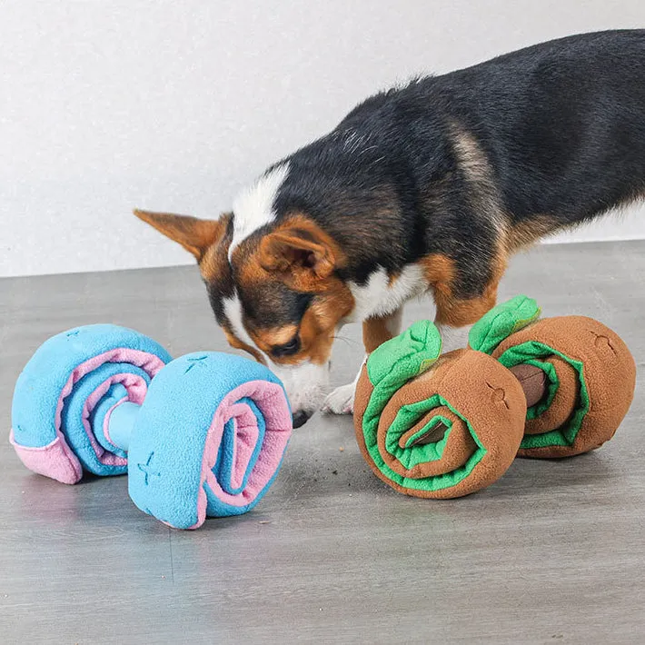 Petkin - Dumbbell Shape Dog Treat Dispenser Toy