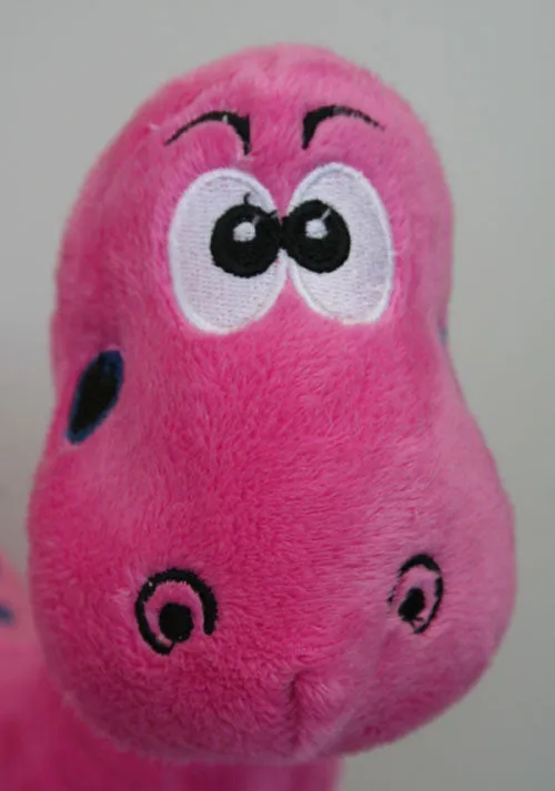 Pink Dinosaur Cuddly Toy - SMALL