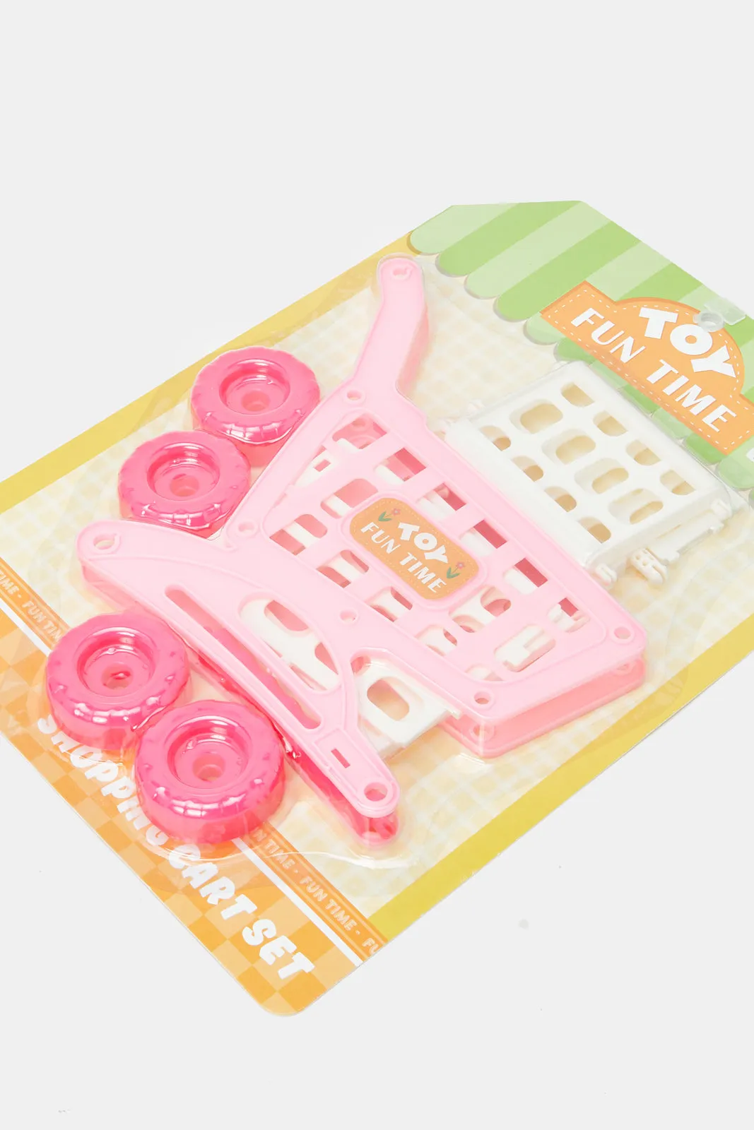 Pink Shopping Cart Toy