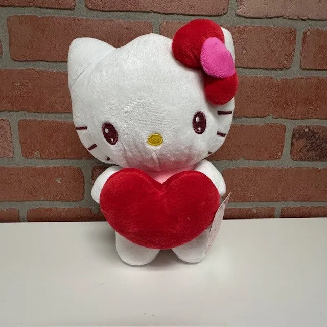 Plush -Hello Kitty Heart - 9.5"