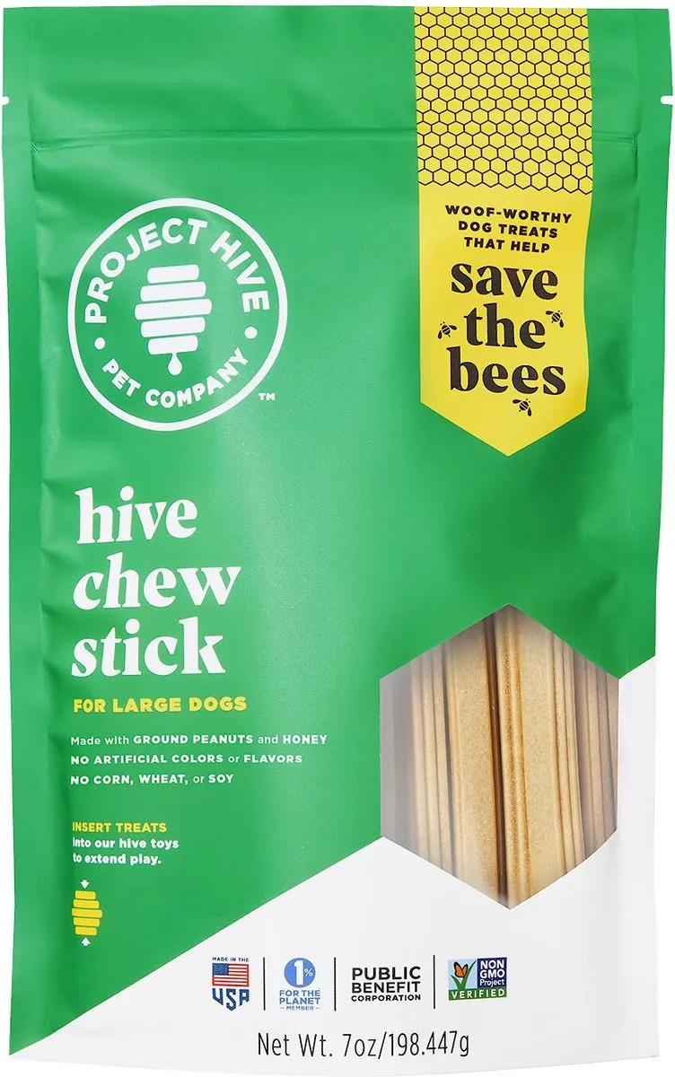 Project Hive Pet Company Chew Sticks Dog Treats