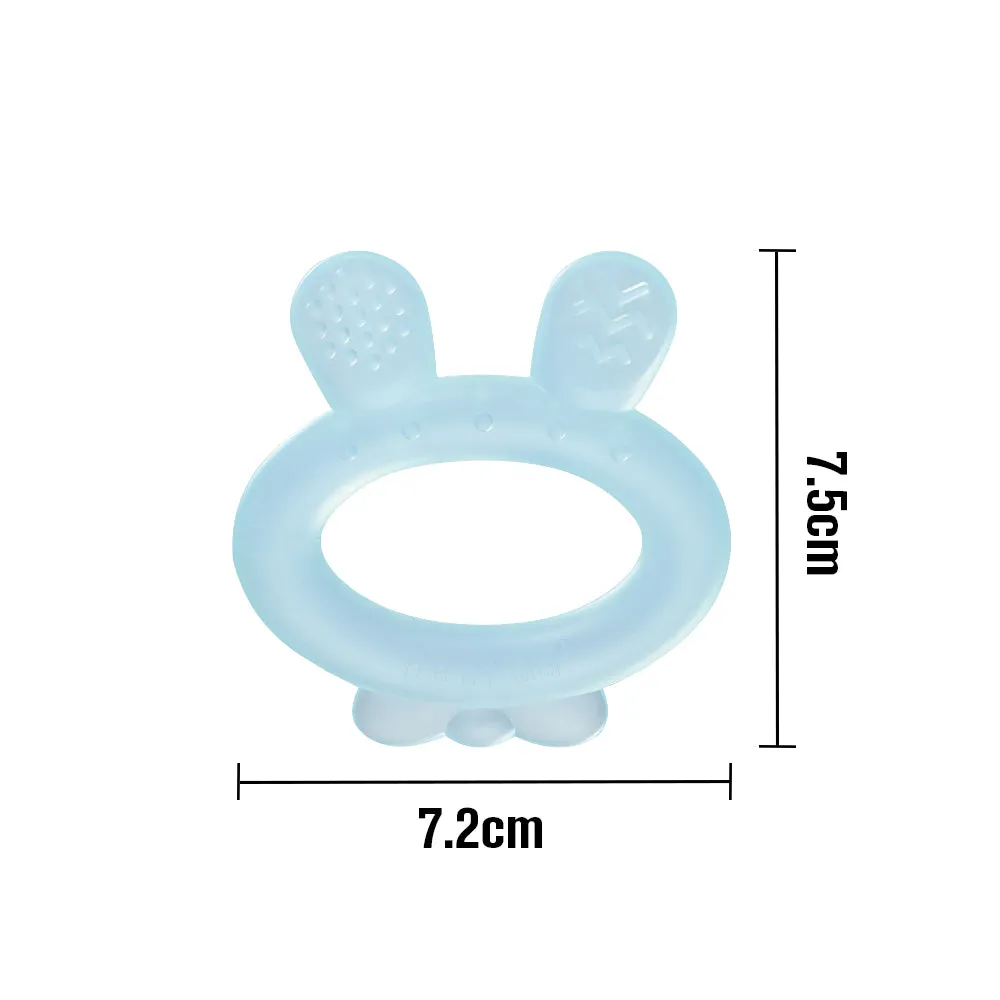 Silicone Rabbit Ear Teether