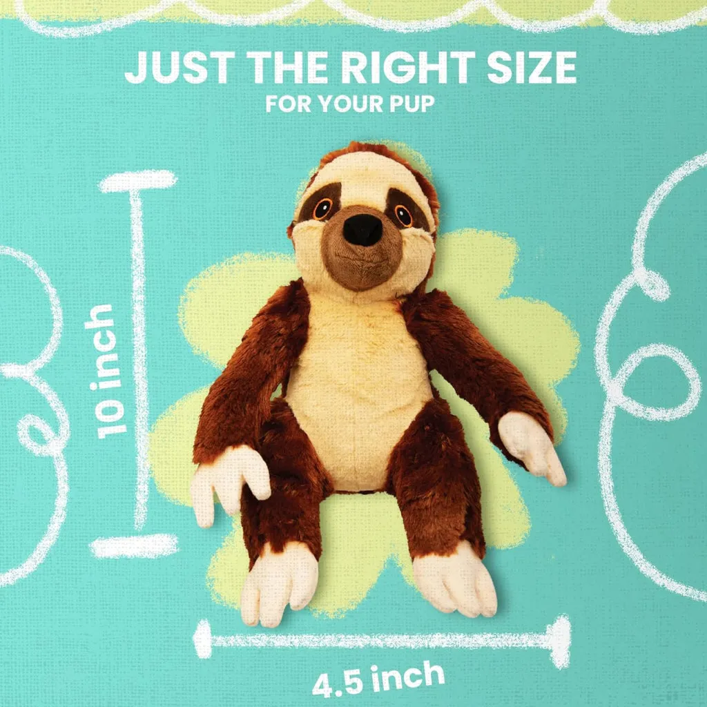 Snugarooz Sasha the Sloth Dog Soft Plush Toys (11")