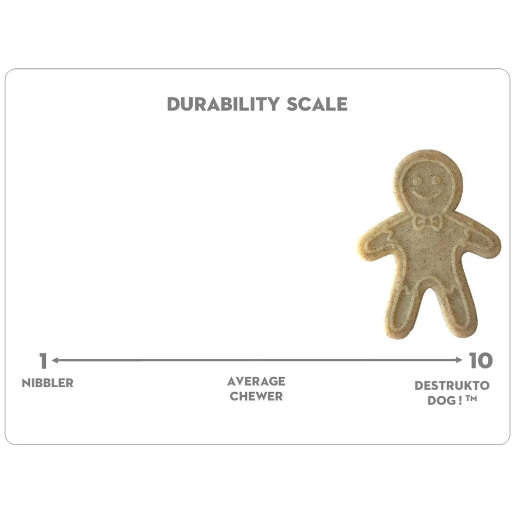 SodaPup Gingerbread Man Ultra Durable Nylon Chew