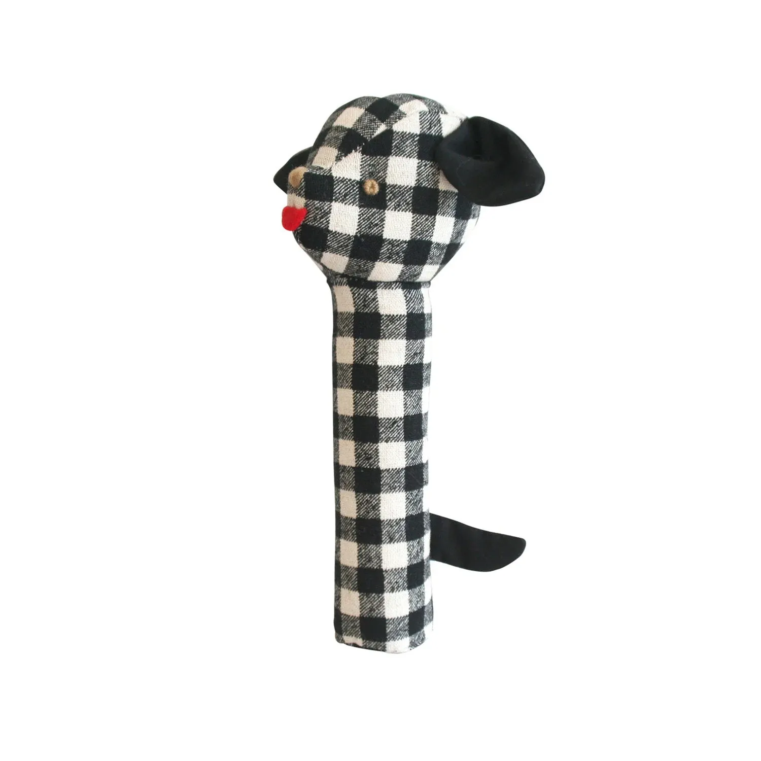 Squeaker - Puppy Black Check