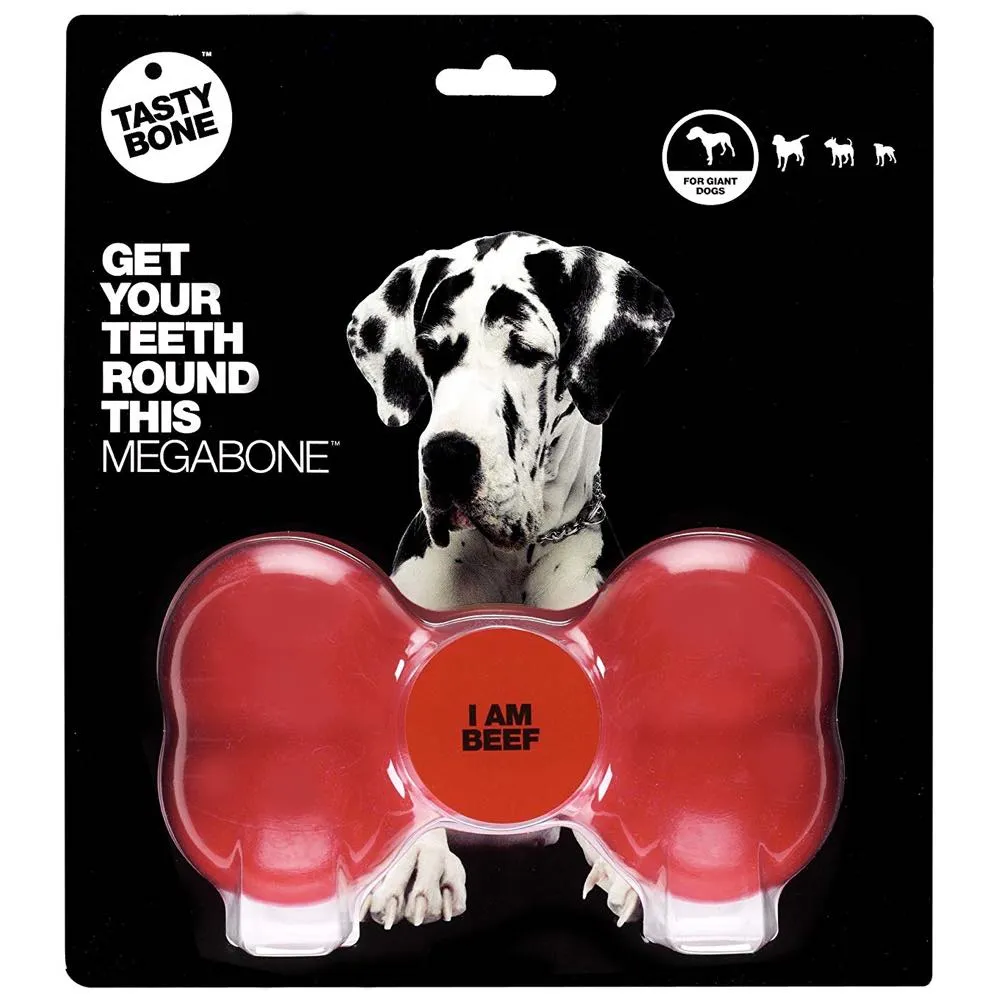 Tastybone Beef Flavoured Mega Nylon Bone Dog Toy