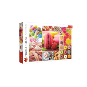 Trefl 1000 Piece Puzzle Candy Collage