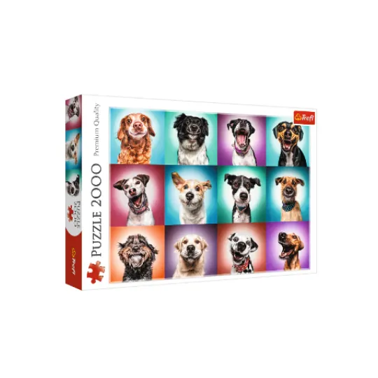 Trefl 1500 Piece Puzzle Funny Dog Portraits II