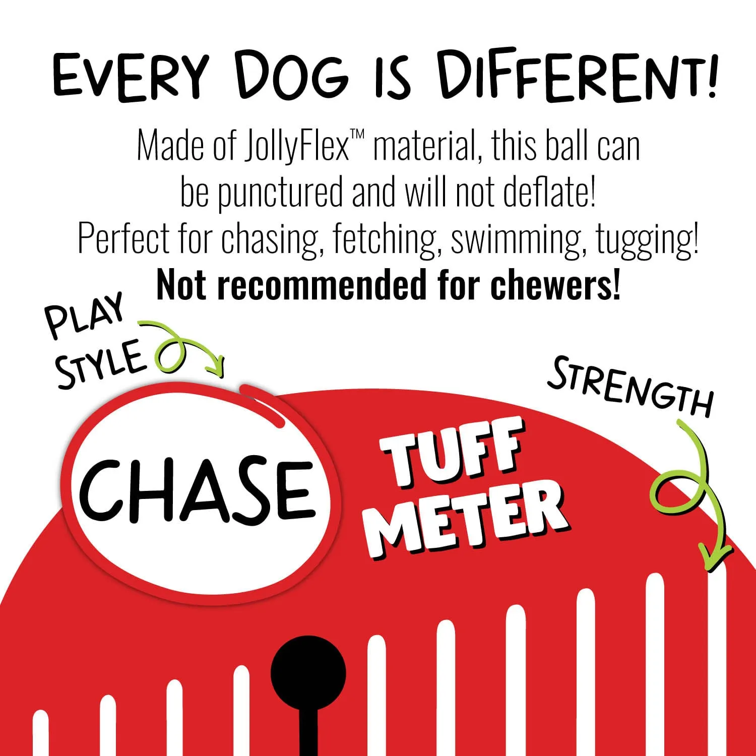 Tug-n-Toss Jolly Ball Dog Toy