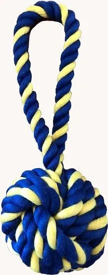 Twisted Chews, Mini Braided Monkey Fist Rope