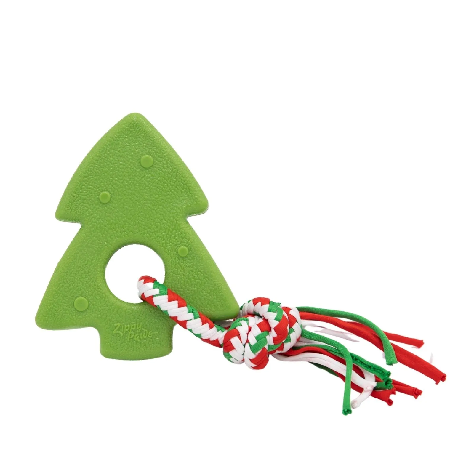 Zippy Pawz Christmas ZippyTuff Teether Christmas Tree Puppy Dog Toy